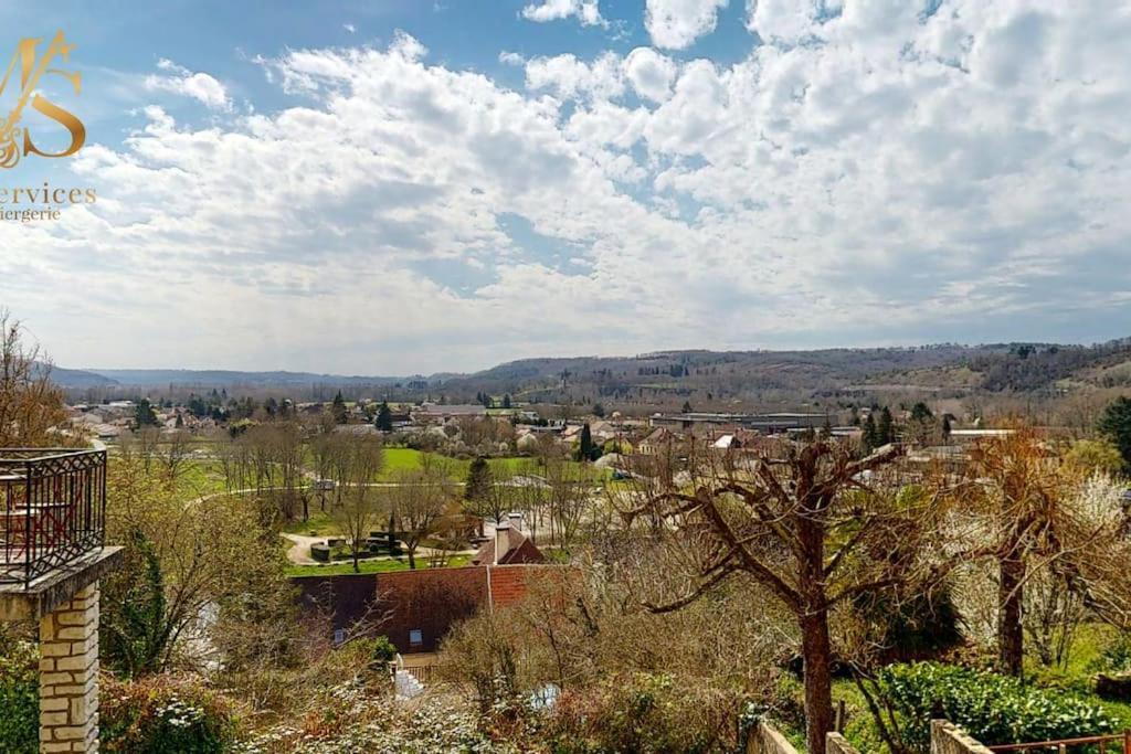 Villa La Source D'Eugenie Vue Panoramique Au Bugue Le Bugue Esterno foto
